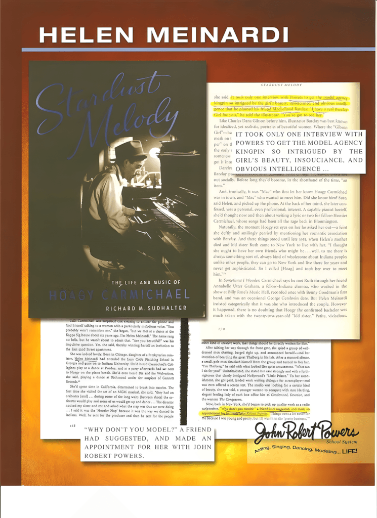 Helen Meinardi - a legacy of John Robert Powers