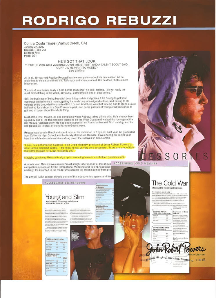 Rodrigo Rebuzzi - a legacy of John Robert Powers